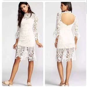 Free People La Spezia Lace Midi Dress